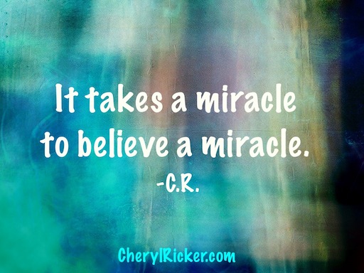 It Takes a Miracle